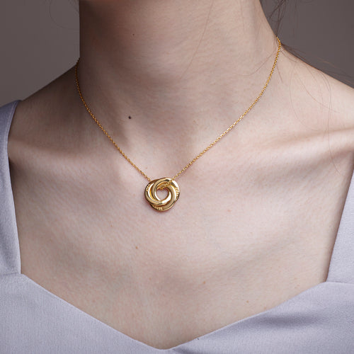Eternal Rings™ – Personalised Name Necklace (2–3 Rings)