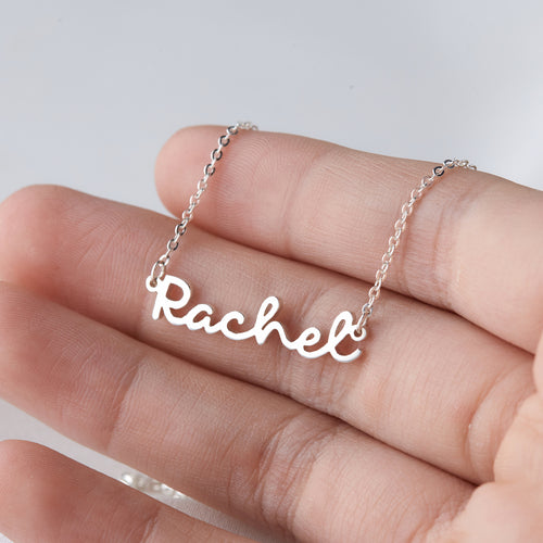 Custom 18K Gold Name Necklace